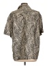 Levi's Animal Print Tan Short Sleeve Button-Down Shirt Size M - photo 2