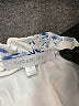 Sugarlips 100% Polyester Floral Blue 3/4 Sleeve Blouse Size M - photo 7