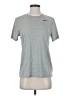 Nike 100% Polyester Silver Active T-Shirt Size S - photo 1