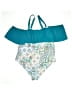 BLOOMCHIC Print Teal Swimsuit Top Size 18 - 20 - photo 2