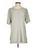 Nike Solid Gray Short Sleeve T-Shirt Size S - photo 1
