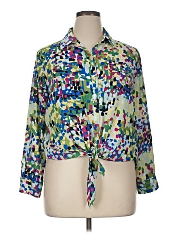 Investments 3/4 Sleeve Blouse (view 1)