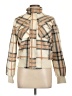 Marled by Reunited 100% Polyester Plaid Ivory Jacket Size M - photo 1