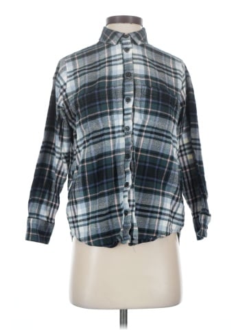 Madewell Flannel Sunday Shirt in Cronston Plaid (view 1)