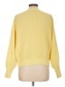 Ann Taylor Solid Yellow Pullover Sweater Size L - photo 2