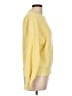 Ann Taylor Solid Yellow Pullover Sweater Size L - photo 4