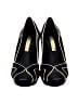 BCBGMAXAZRIA Stripes Black Heels Size 7 - photo 2