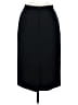 Kasper 100% Wool Solid Black Wool Skirt Size 8 - photo 2