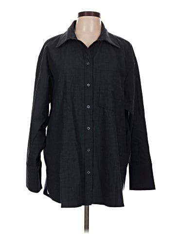 Gap Long Sleeve Button-Down Shirt (view 1)