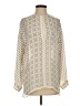 Vince. 100% Polyester Ivory Long Sleeve T-Shirt Size XS - photo 1