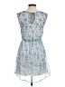 Storybook Knits 100% Polyester Paisley Blue Cocktail Dress Size M - photo 2