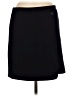 Ann Taylor LOFT Solid Black Casual Skirt Size 6 Petite - photo 1