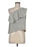 Zara Gray Sleeveless Blouse Size M - photo 1