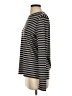 Tory Burch 100% Silk Gray Long Sleeve Top Size S - photo 5
