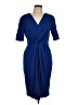 Escada Blue Cocktail Dress Size EU 42 / US 12 - photo 1