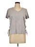 Influence 100% Polyester Gray Short Sleeve Top Size 12 - photo 1