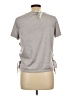 Influence 100% Polyester Gray Short Sleeve Top Size 12 - photo 2