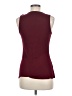 Mossimo 100% Rayon Burgundy Sleeveless Top Size M - photo 2