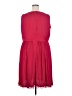 Lela Rose for HSN 100% Polyester Solid Red Cocktail Dress Size 2X - photo 2