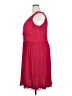 Lela Rose for HSN 100% Polyester Solid Red Cocktail Dress Size 2X - photo 5