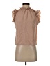 Shein 100% Polyester Brown Sleeveless Blouse Size 4 - photo 1