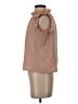 Shein 100% Polyester Brown Sleeveless Blouse Size 4 - photo 5