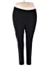 Rafaella Solid Black Active Pants Size 2X - photo 1