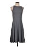 Athleta Solid Gray Casual Dress Size S - photo 1