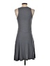 Athleta Solid Gray Casual Dress Size S - photo 2