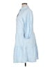 Unbranded 100% Polyester Checkered-gingham Blue Casual Dress Size XL - photo 5