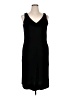 Laura Ashley Solid Black Cocktail Dress Size XL - photo 1