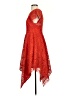 Maeve 100% Polyester Aztec Or Tribal Print Orange Red Cocktail Dress Size 2 - photo 5