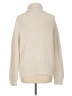 Old Navy 100% Cotton Solid Ivory Turtleneck Sweater Size L - photo 2
