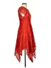 Maeve 100% Polyester Aztec Or Tribal Print Orange Red Cocktail Dress Size 2 - photo 4
