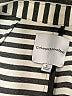 Catherine Malandrino Stripes Gray Blazer Size L - photo 6
