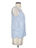 Tahari Blue Sleeveless Top Size XS - photo 4
