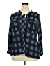 Democracy 100% Rayon Blue 3/4 Sleeve Blouse Size 2X - photo 1