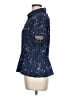 Collectif 100% Polyester Stars Blue Short Sleeve Blouse Size 12 - photo 5