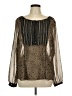 Sigrid Olsen 100% Polyester Gold Long Sleeve Blouse Size L (estimated) - photo 1