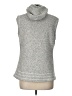 The North Face 100% Polyester Gray Sweater Vest Size L - photo 2