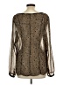 Sigrid Olsen 100% Polyester Gold Long Sleeve Blouse Size L (estimated) - photo 2