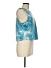90 Degree by Reflex Blue Sleeveless T-Shirt Size M - photo 4