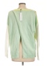 525 America 100% Cotton Color Block Green Pullover Sweater Size L - photo 2