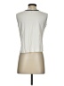 MING WANG Ivory Sleeveless Top Size S - photo 2