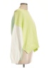 525 America 100% Cotton Color Block Green Pullover Sweater Size L - photo 4