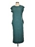 Double Zero 100% Cotton Teal Casual Dress Size S - photo 1