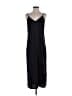 A New Day 100% Polyester Solid Black Casual Dress Size S - photo 1