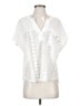 Daytrip White Short Sleeve Blouse Size S - photo 1