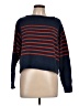 Madewell 100% Cotton Stripes Blue Pullover Sweater Size L - photo 1
