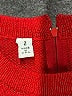 St. John Solid Red Turtleneck Sweater Size 2 - photo 7